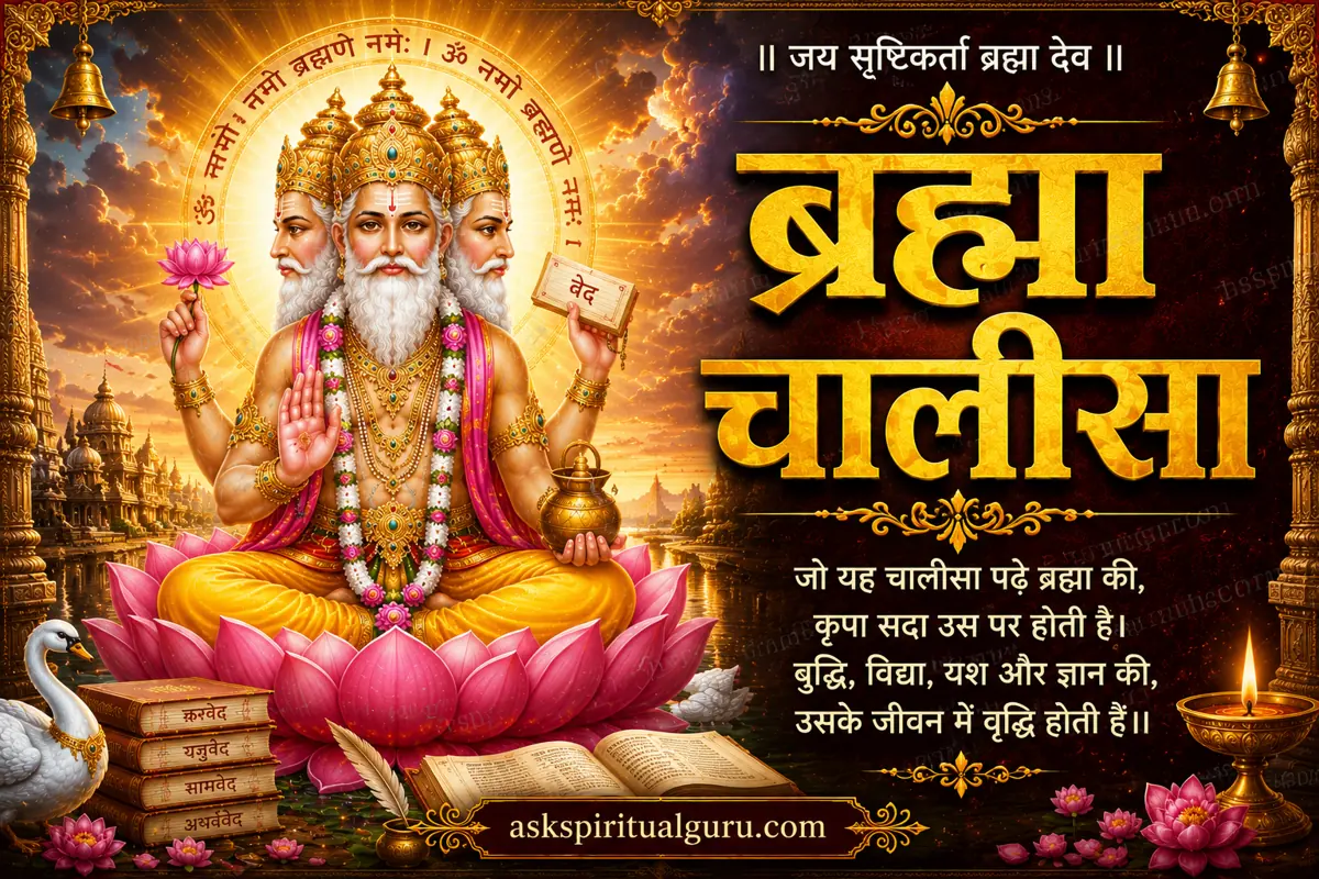 श्री ब्रह्मा चालीसा (Brahma Chalisa)