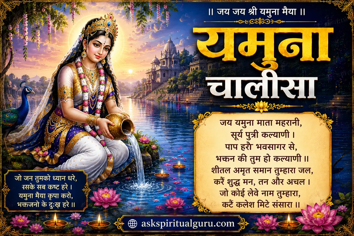 श्री यमुना चालीसा (Yamuna Chalisa)