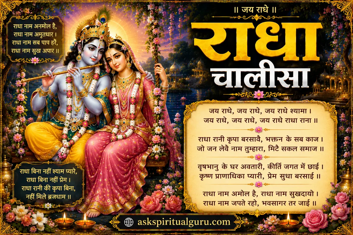 श्री राधा चालीसा (Radha Chalisa)