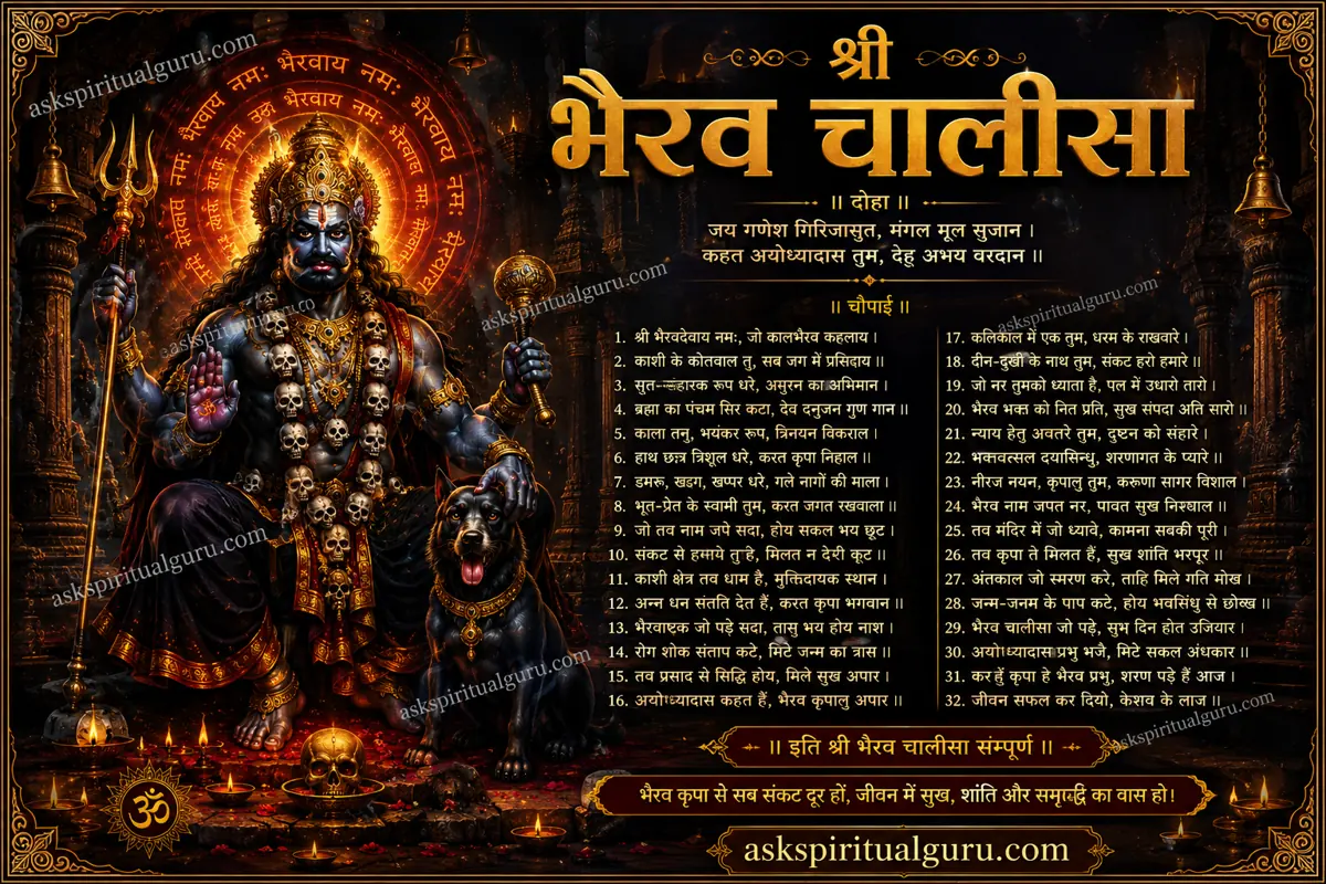 श्री भैरव चालीसा (Bhairav Chalisa)